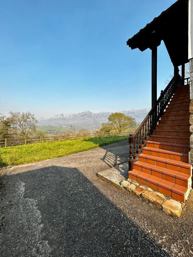 Casa La Maestra Appartement Arriondas Buitenkant foto