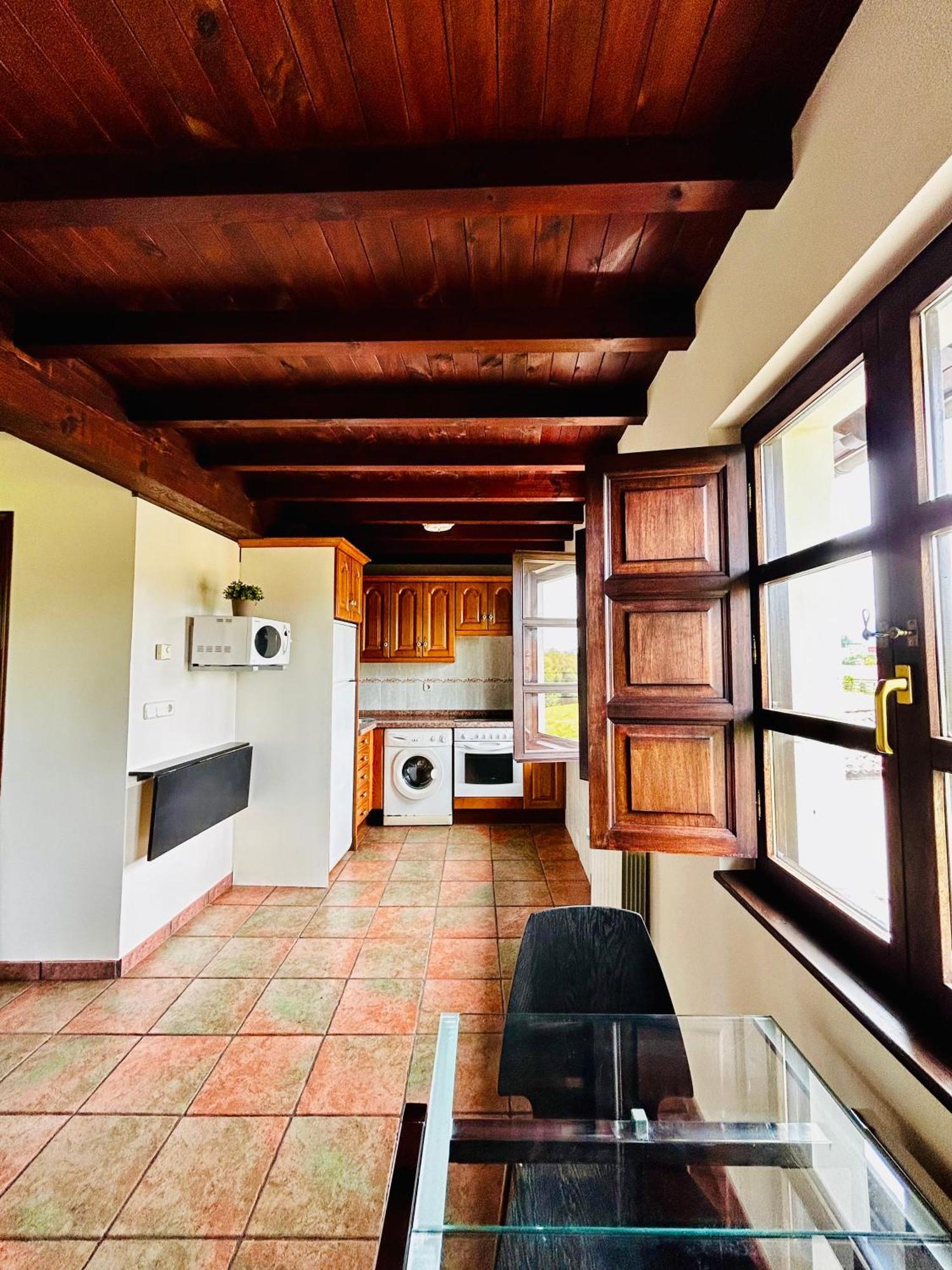 Casa La Maestra Appartement Arriondas Buitenkant foto